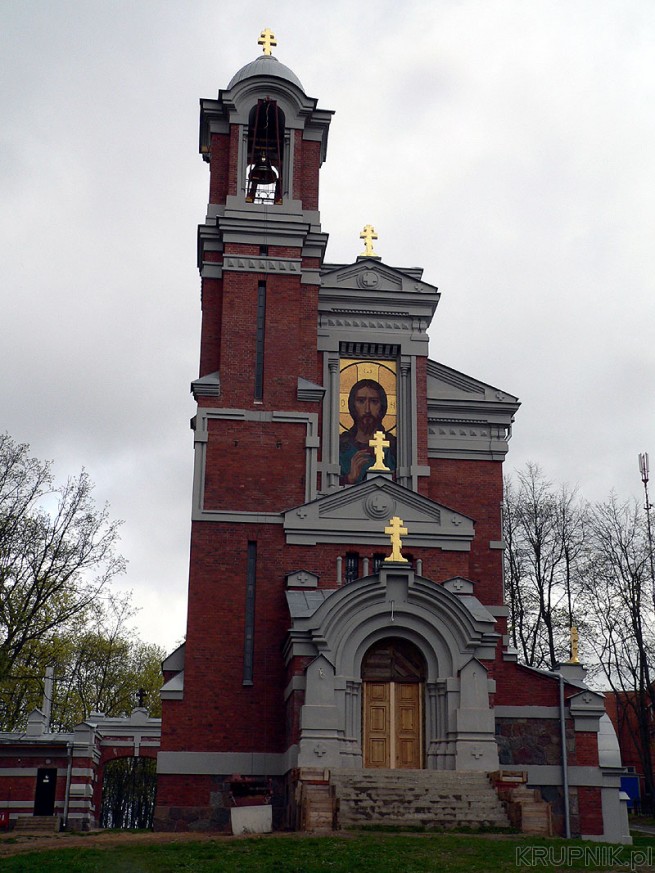 Prawosławna kaplica grobowa- Świętopełk-Mirskich