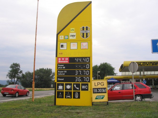 Słowacja - ceny paliw. LPG 18,30 Sk/l - ale zwykle jest 19,50 koron. 18,30~20kS*0,116PLN=2,12-2,32PLN. ...