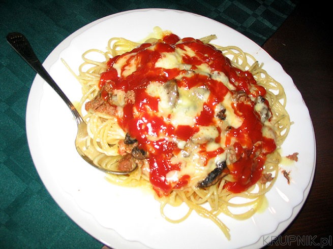 Spaghetti - super smaczne, wrócimy za rok jeszcze raz skosztować - około 10PLN