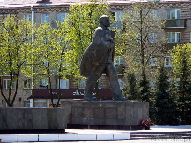 Pomnik Lenina. Na Białorusi na każdym kroku spotykamy nazwy, pomniki i atrybuty ...