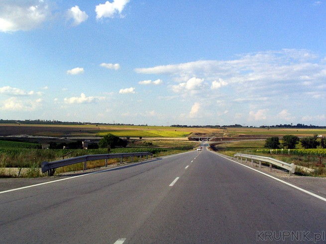 Droga od granicy w Ruse nad morze jest naprawdę bardzo dobra i można szybko przejechać ...