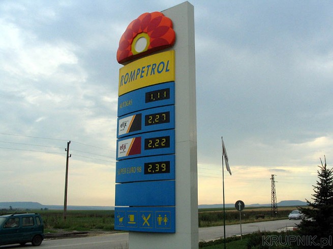 Ceny paliw w Bułgarii 2010. Benzyna 2,22 Leva tj 4,65PLN i nieco drożej bo 2,27LV ...