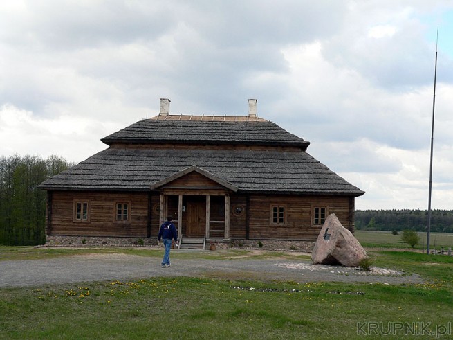 Dom zrekonstruowany według rycin N. Ordy w którym w 1746 roku urodził się Tadeusz ...